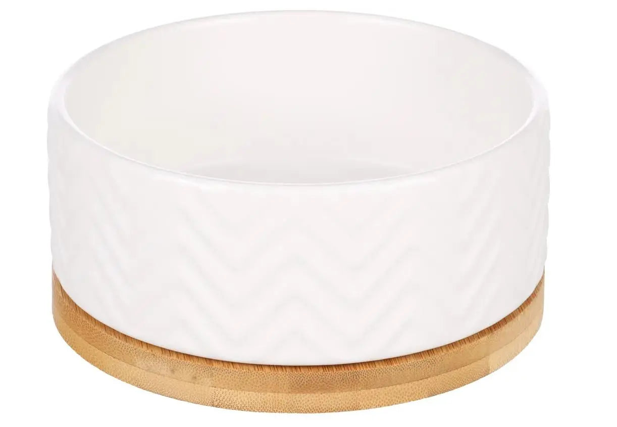 Comedero Bebedero Bianco White 990Ml FLAMINGO PET PRODUCTS NV