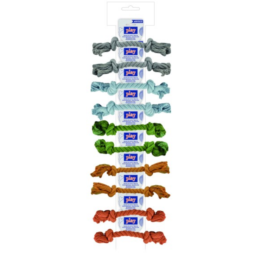 Cuerda Dental Lisa Ristra 18 cm-50 g al mejor precio -Todoanimal.es