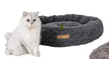 Cuna Donut Artic Gris Oscuro 76X17Cm Freedog