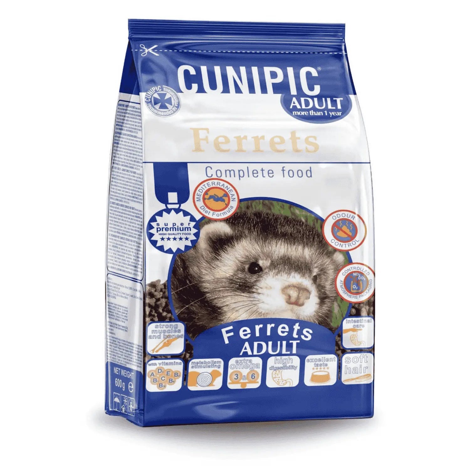 Cunipic Pienso Premium Completo para Hurones 600gr CUNIPIC