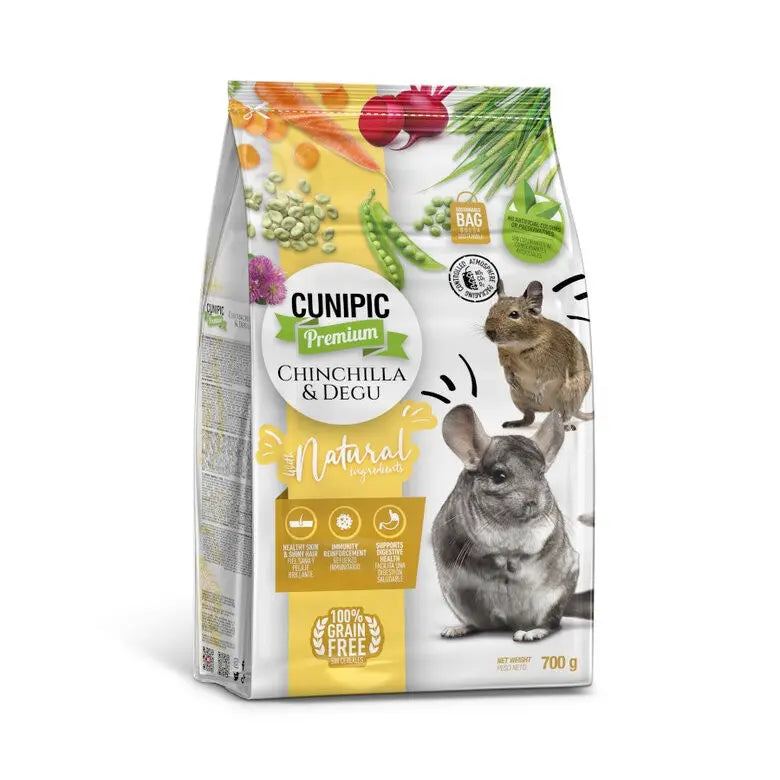 Cunipic Premium Alimento Chinchilla & Degu - Precios Más Baratos - Todoanimal