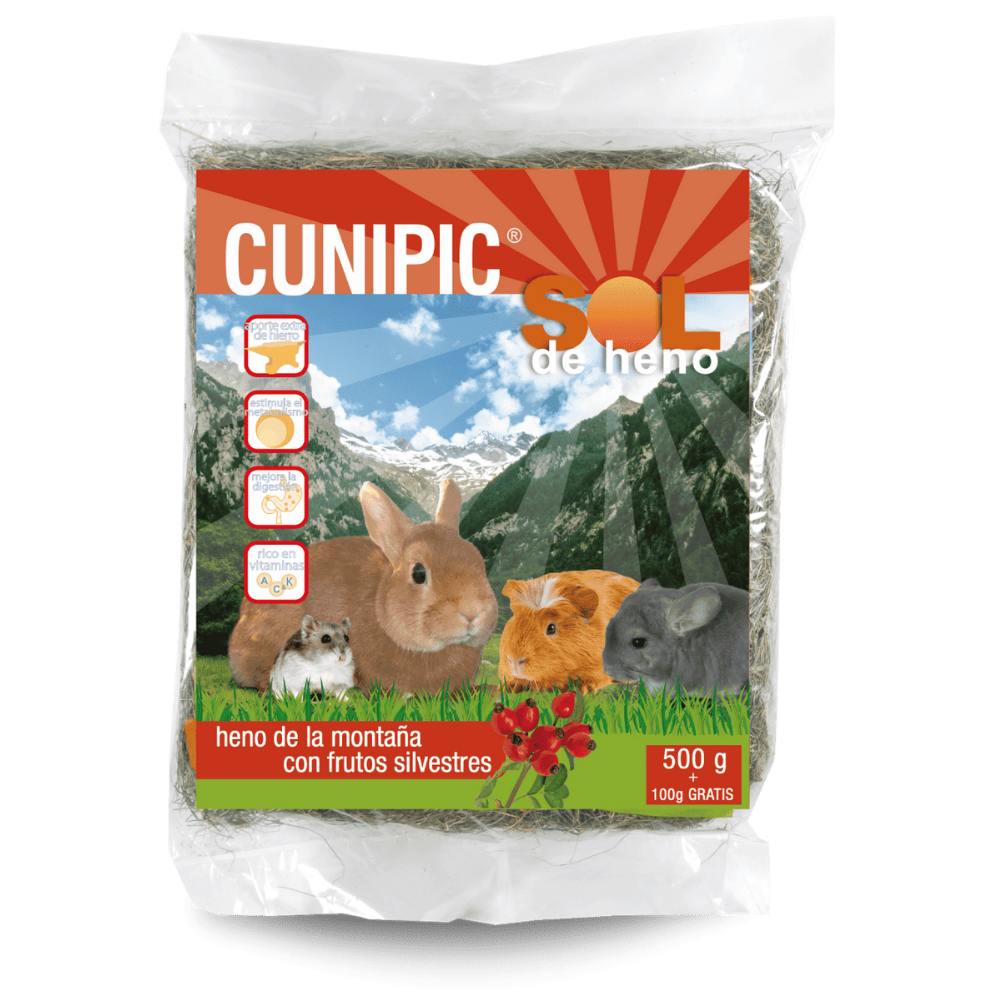Cunipic Sol de Heno 500 g al mejor precio -Todoanimal.es