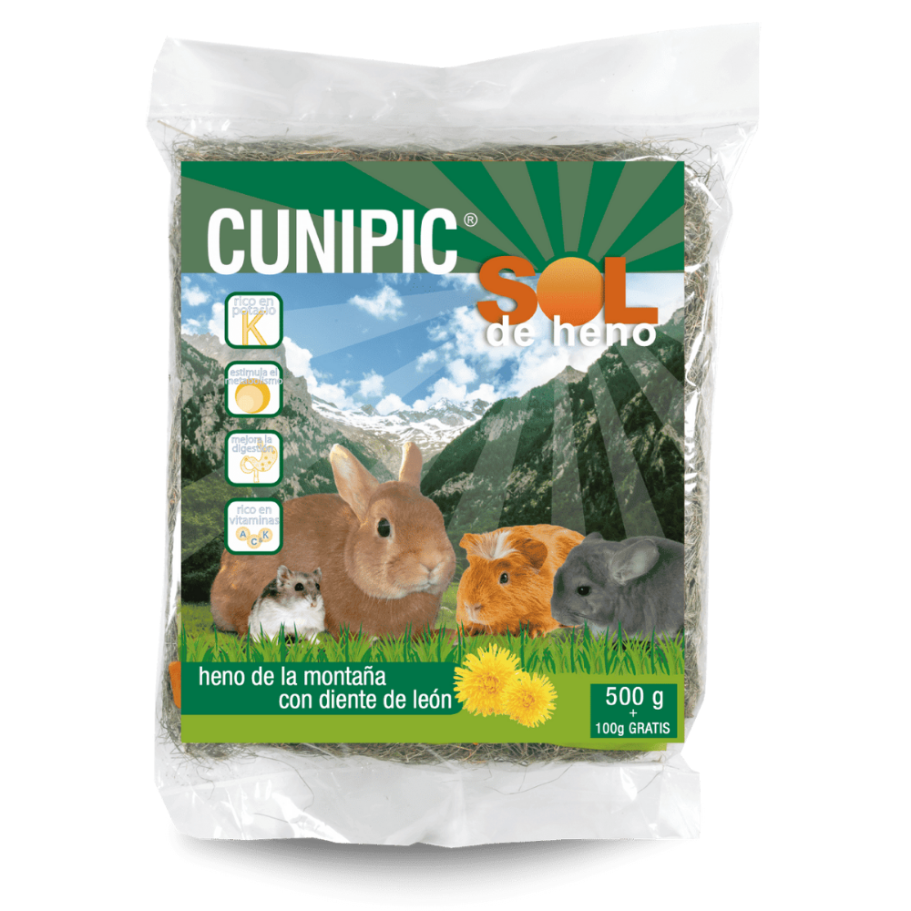Cunipic Sol de Heno 500 g al mejor precio -Todoanimal.es