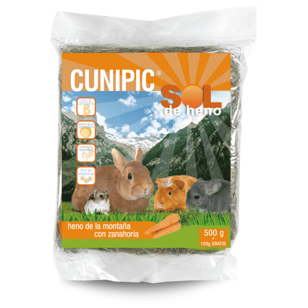 Cunipic Sol de Heno 500 g al mejor precio -Todoanimal.es