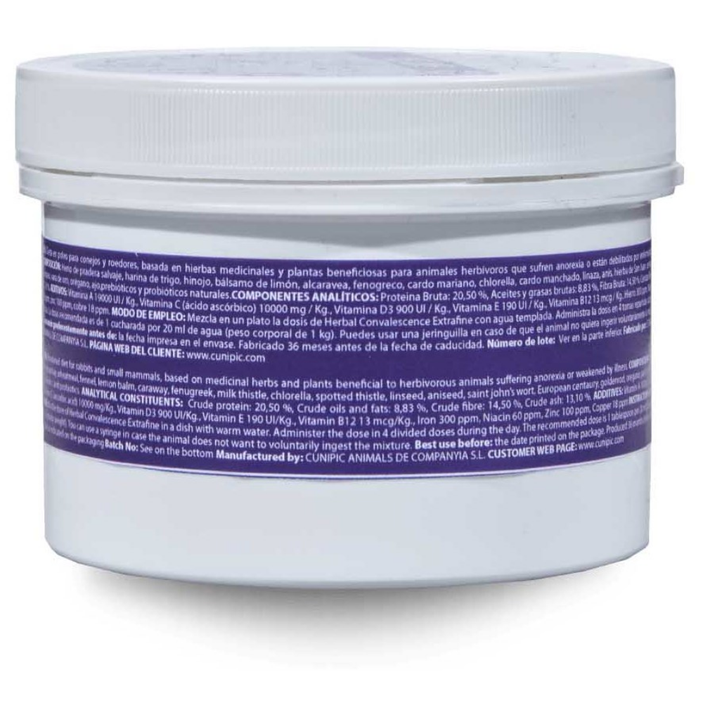 Cunipic Vet Line Herbal Convalescents Extra Fine 125 g al mejor precio -Todoanimal.es