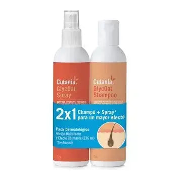 Cutania Glycoat Pack 355 Ml - Champú + Spray Todoanimal.es