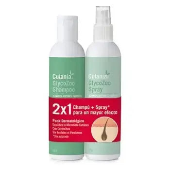 Cutania Glycozoo Pack Shampoo 355 Ml+ Spray 236 Ml Todoanimal.es