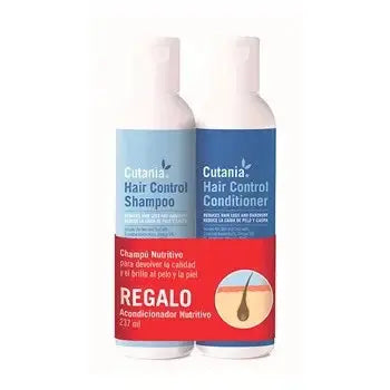 Cutania Haircontrol Pack 236 Ml - Champú + Acondicionador Todoanimal.es