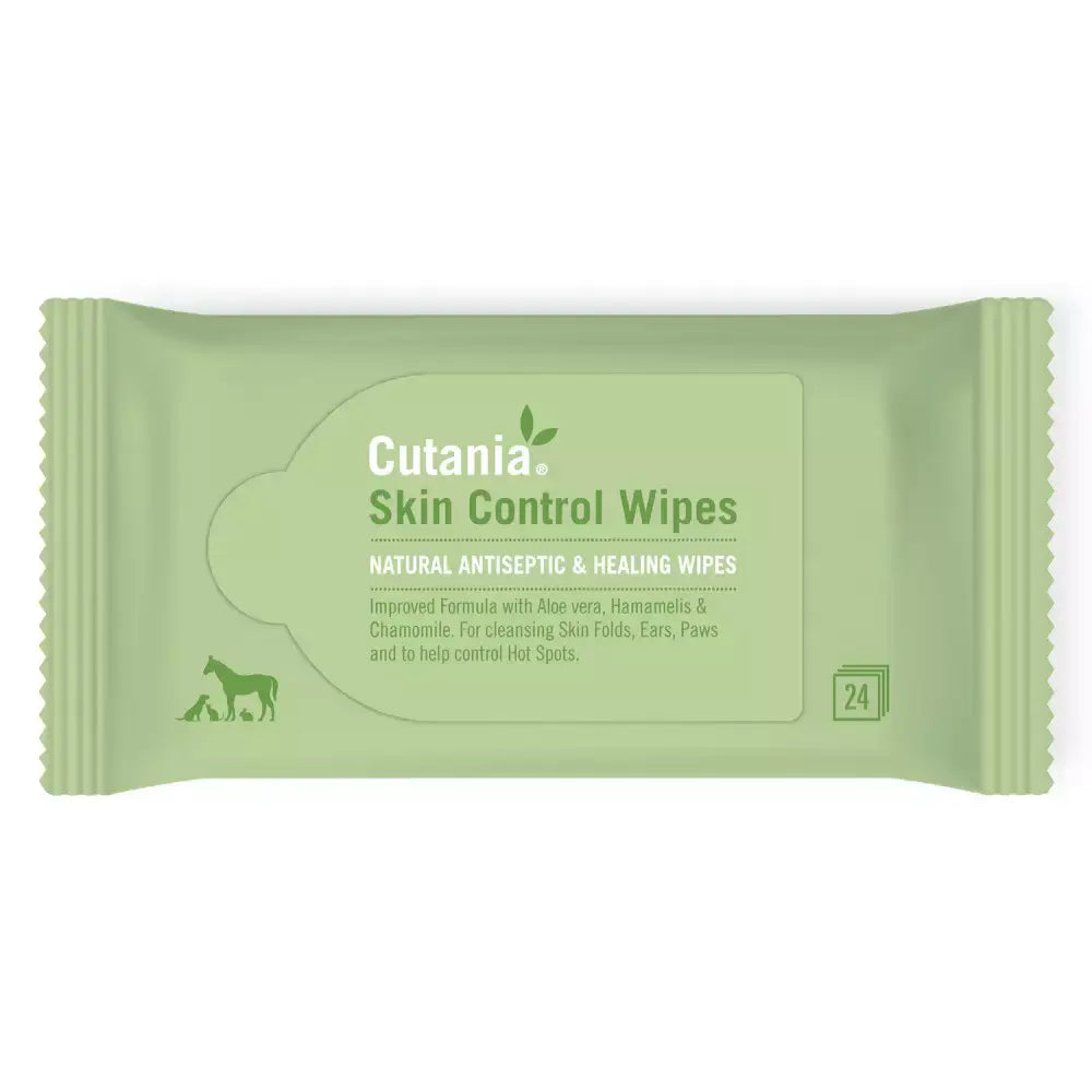 Cutania Skin Control Wipes 24 Toallitas - Precios Más Baratos - Todoanimal