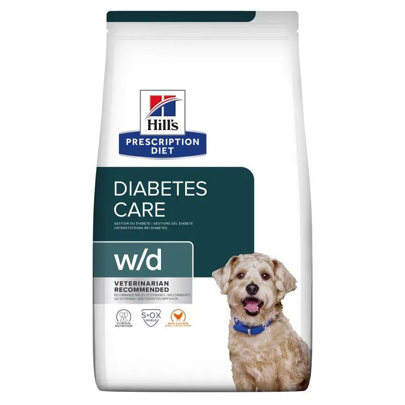 Hill's Canine Diet w/d Pienso para Perros con Diabetes con Pollo - Precios Más Baratos - Todoanimal