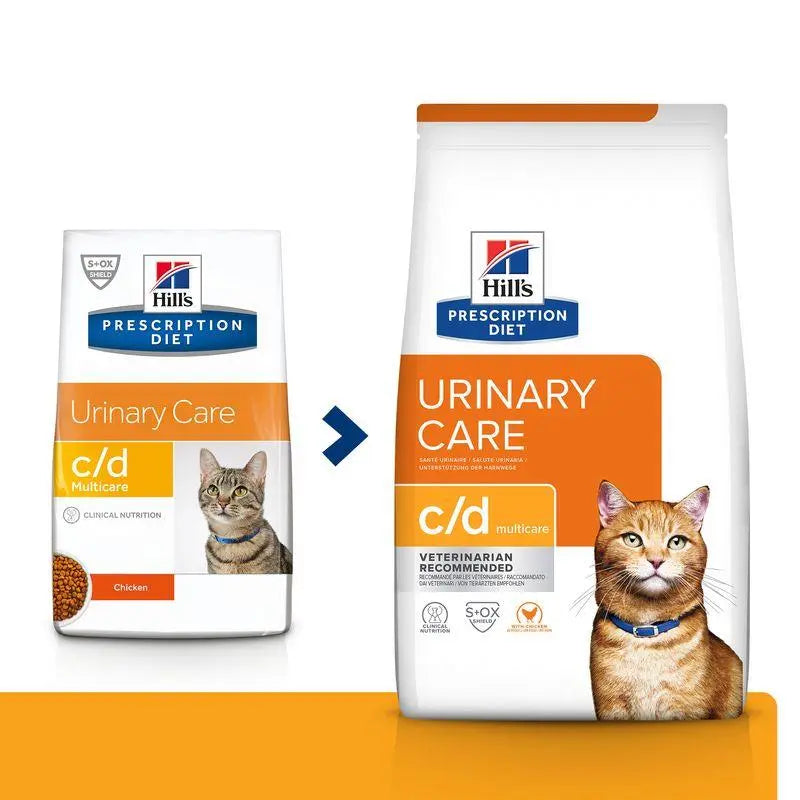 Hill'S Feline C/D 8 Kg. Pollo (Enfermedad Urinaria) - Precios Más Baratos - Todoanimal