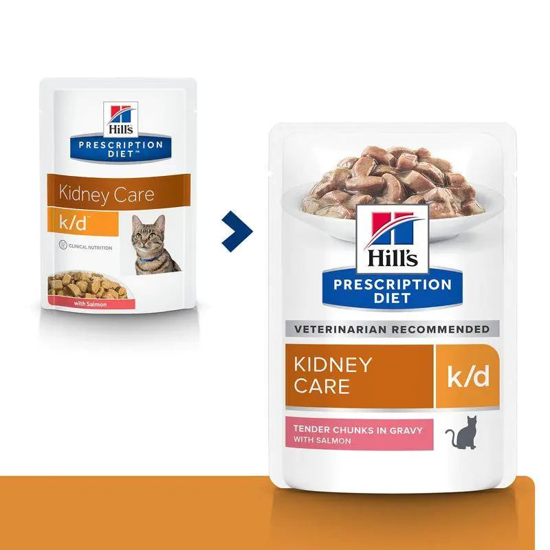 Hill'S Feline K/D Con Salmón 85G - Precios Más Baratos - Todoanimal