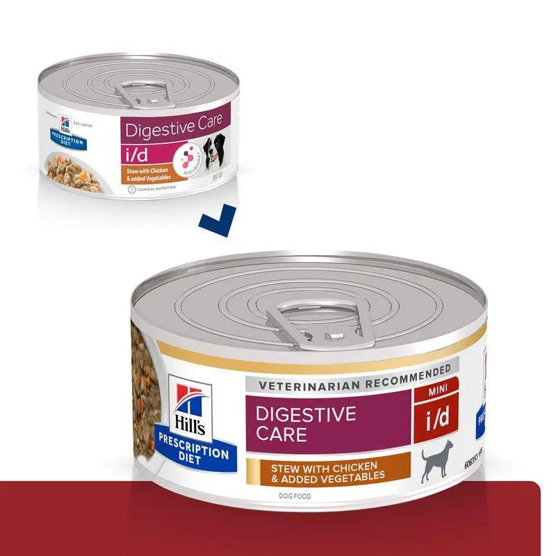Hill'S Canine I/D Estofado Con Pollo Y Verduras 156 g - Precios Más Baratos - Todoanimal