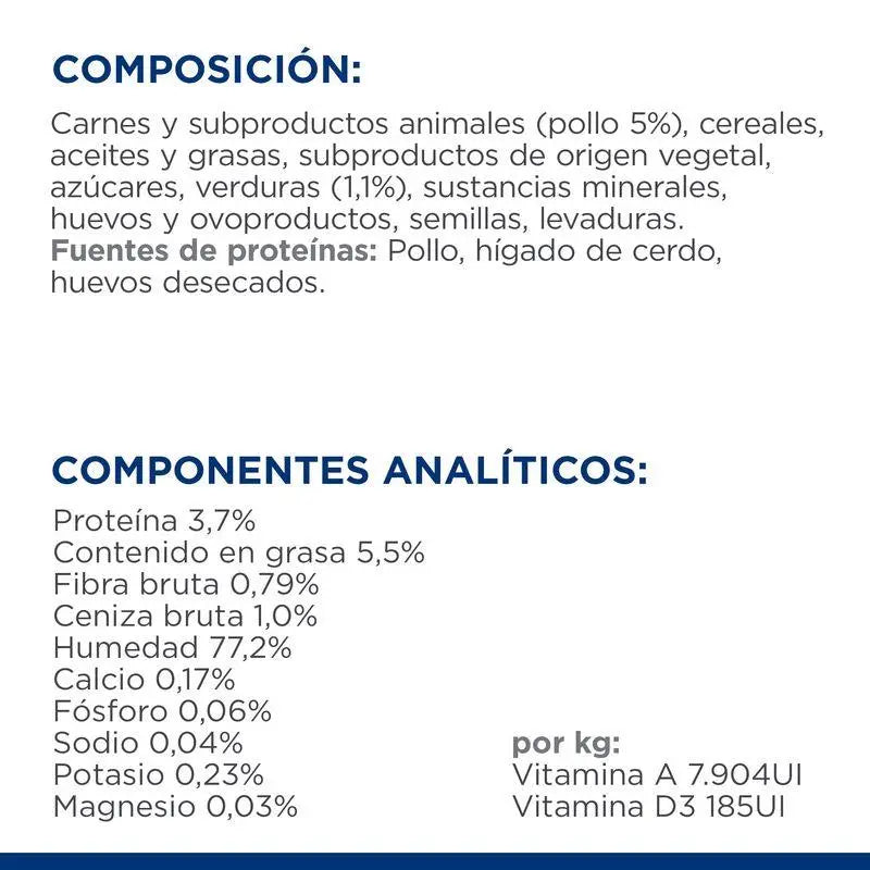 Hill'S Canine K/D Estofado Con Pollo Y Verduras 156 g - Precios Más Baratos - Todoanimal