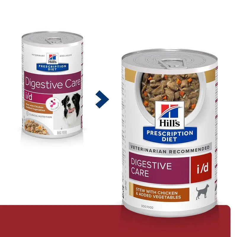 Hill'S Canine I/D Estofado Con Pollo Y Verduras 354 g - Precios Más Baratos - Todoanimal