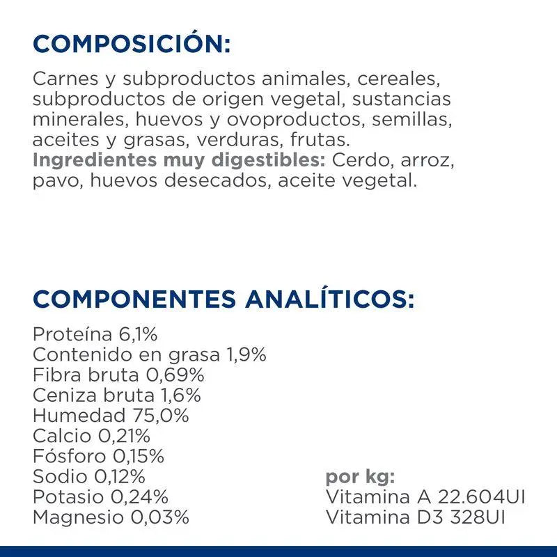 Hill'S Canine I/D Low Fat 360 Grs (Enfermedad Gastrointestinal)