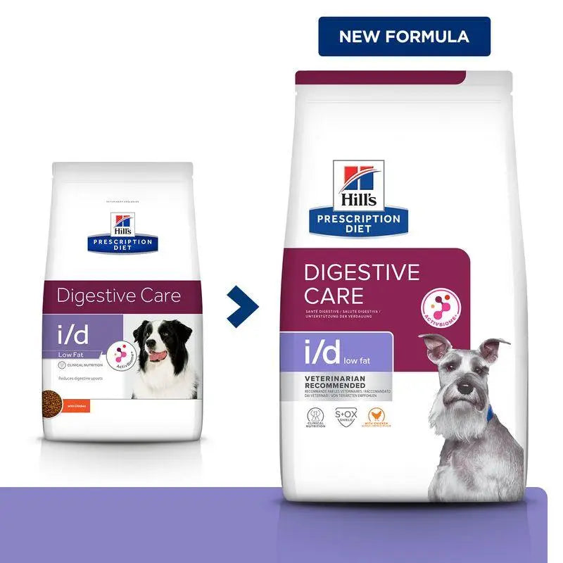 Hill'S Canine I/D Low Fat 4 kg (Enfermedad Gastrointestinal) - Precios Más Baratos - Todoanimal