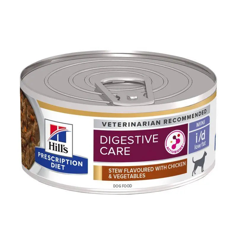 Hill'S Canine I/D Low Fat Estofado Con Sabor A Pollo Y Verduras 156 g - Precios Más Baratos - Todoanimal