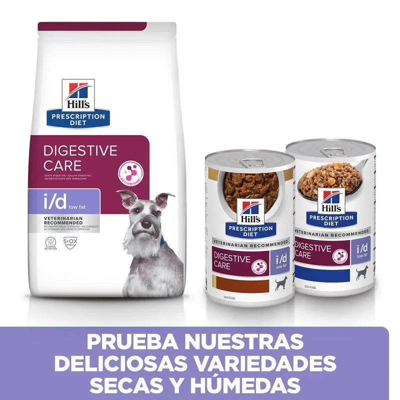 Hill'S Canine I/D Low Fat Estofado Con Sabor A Pollo Y Verduras 156G