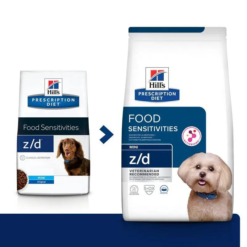 Hill'S Canine Z/D Mini 1 kg (Hipersensibilidad Alimentaria) - Precios Más Baratos - Todoanimal