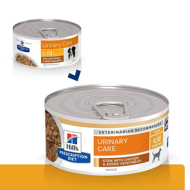 Hill'S Canine C/D Multicare Estofado Con Pollo Y Verduras 156 g - Precios Más Baratos - Todoanimal