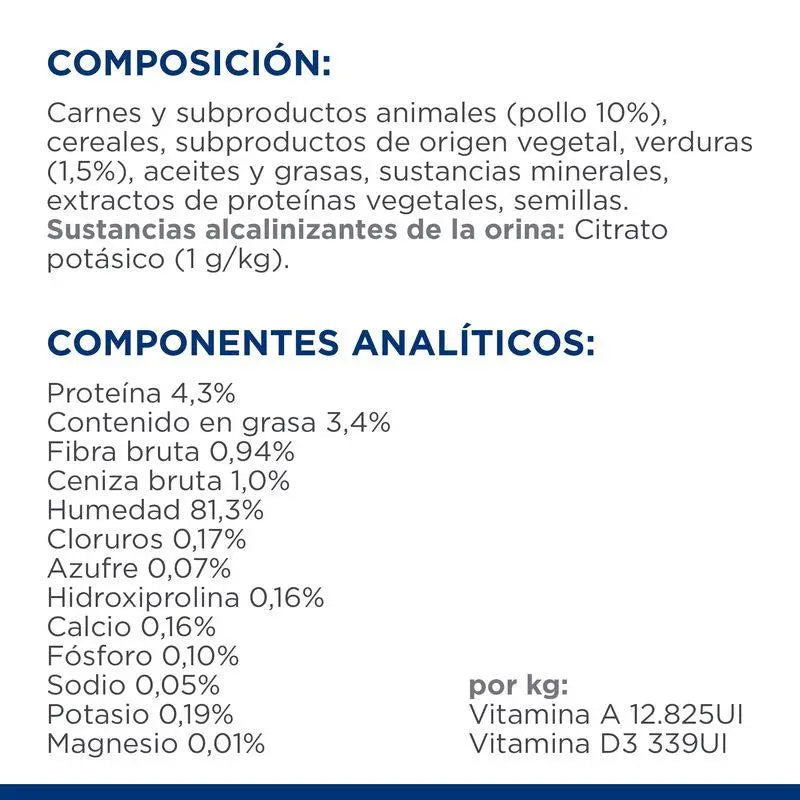 Hill'S Canine C/D Multicare Estofado Con Pollo Y Verduras 354 g - Precios Más Baratos - Todoanimal