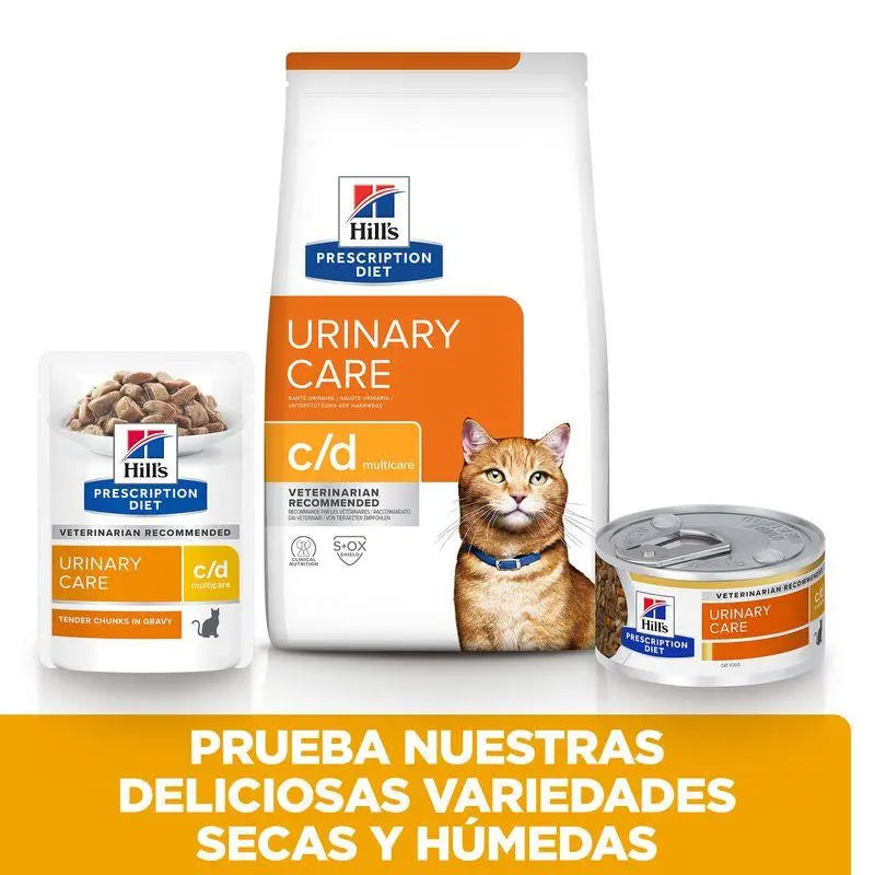 Hill'S Feline C/D Pollo Sobre 85Gr - Precios Más Baratos - Todoanimal