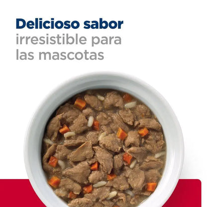 Hill'S Canine I/D Stress Mini Estofado Con Sabor A Pollo Y Verduras 156G