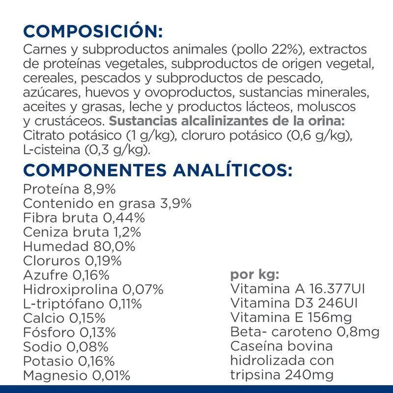 Hill'S Feline C/D Urinary Stress Pollo 85G - Precios Más Baratos - Todoanimal