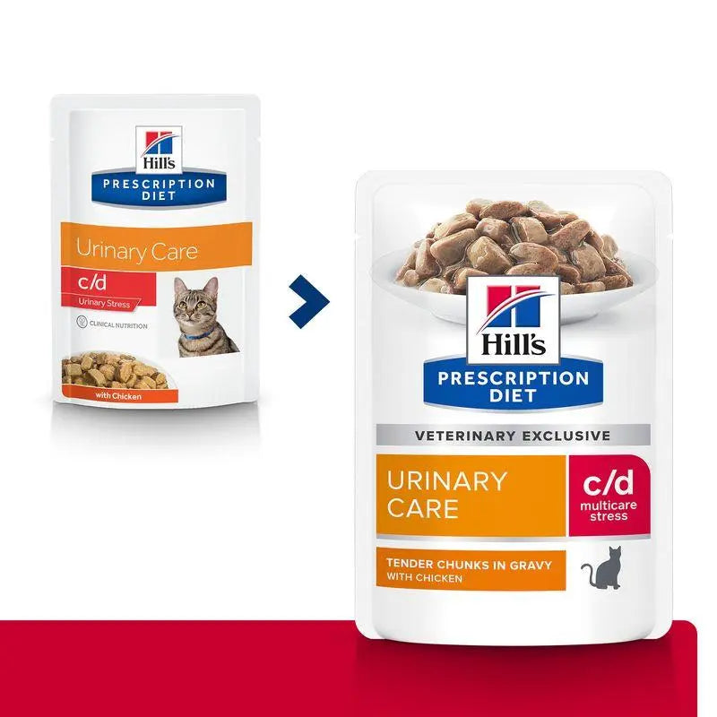 Hill'S Feline C/D Urinary Stress Pollo 85G - Precios Más Baratos - Todoanimal
