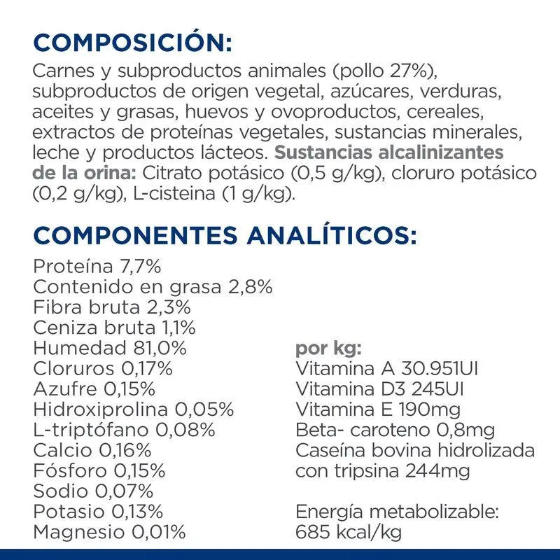 Hill'S Feline C/D Urinary Stress + Metabolic 85G - Precios Más Baratos - Todoanimal