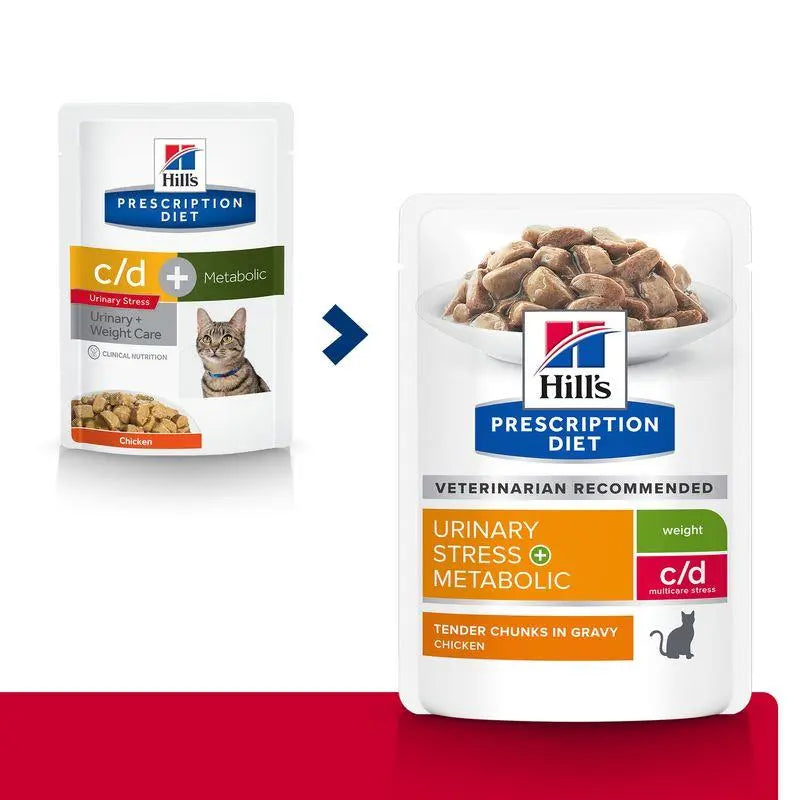 Hill'S Feline C/D Urinary Stress + Metabolic 85G - Precios Más Baratos - Todoanimal