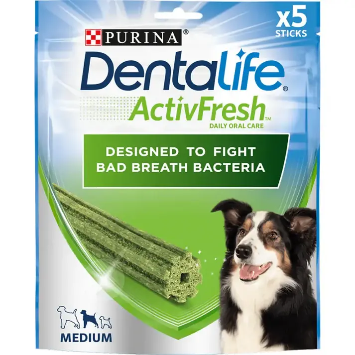 Dentalife Activfresh Dog Medium 5 Sticks Todoanimal.es