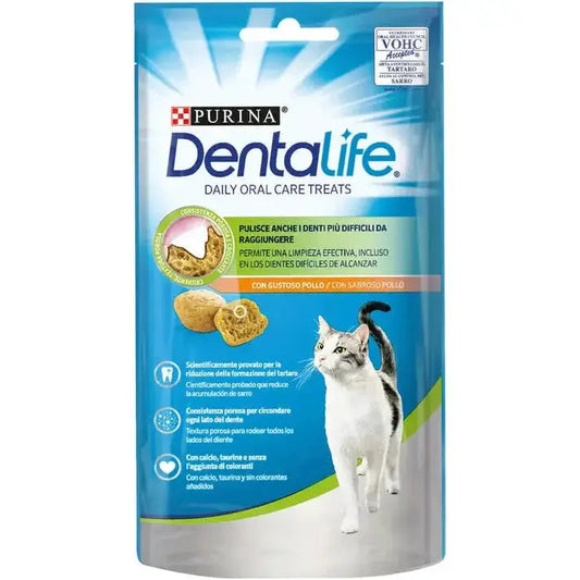 Dentalife Cat Pollo 40G Todoanimal.es