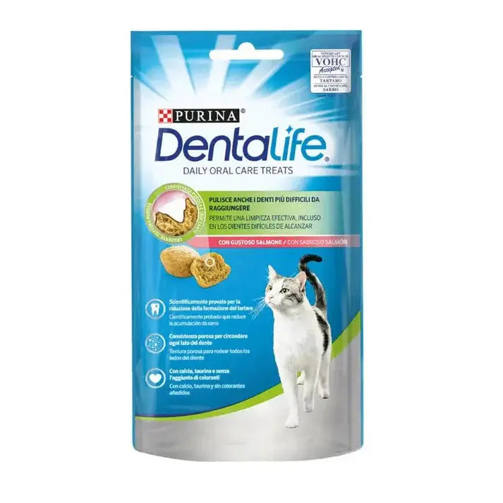 Dentalife Cat Salmón 40G Todoanimal.es