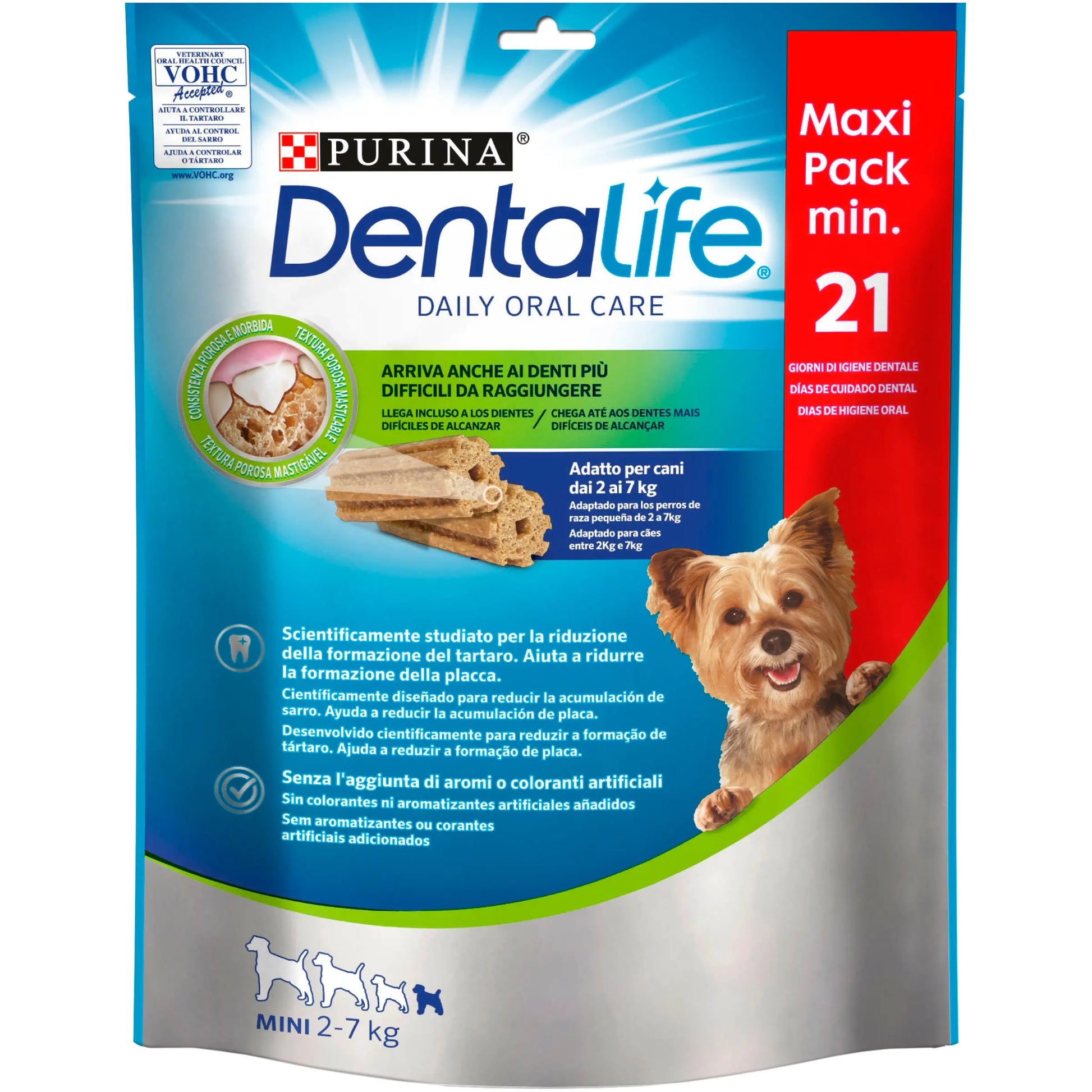 Dentalife Dog Extra Mini 21 Sticks al mejor precio -Todoanimal.es