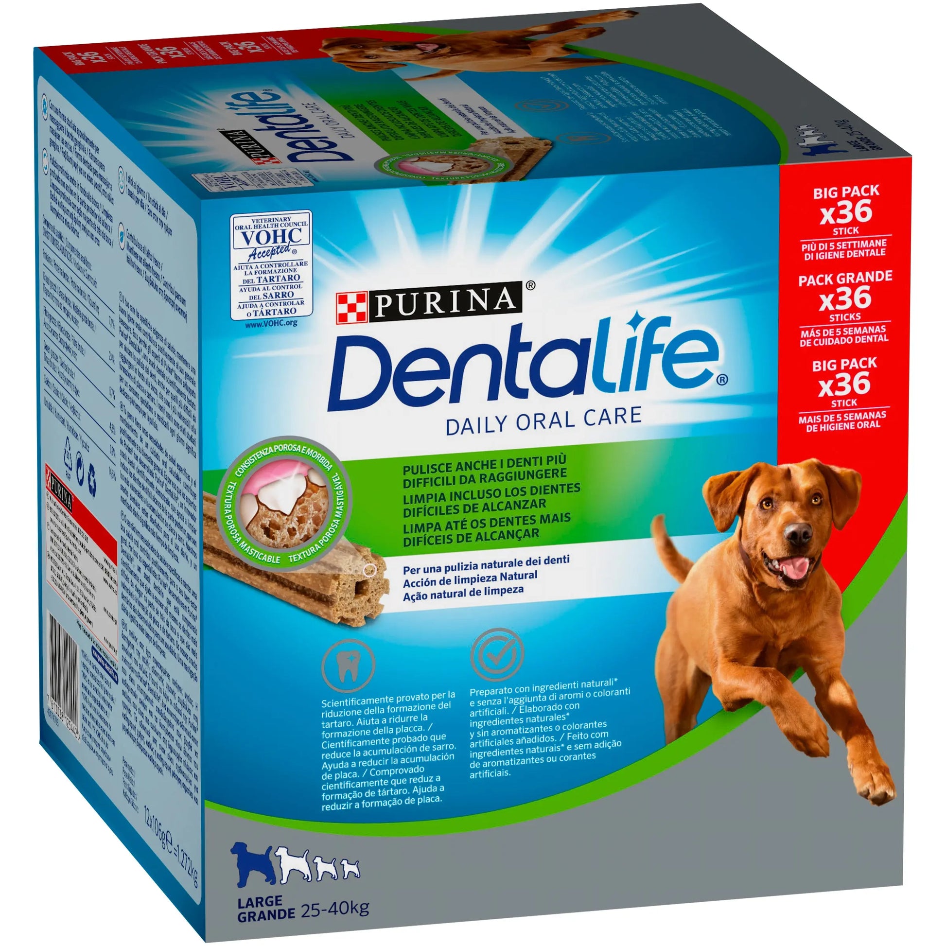 Dentalife Dog Large 36 Sticks al mejor precio -Todoanimal.es