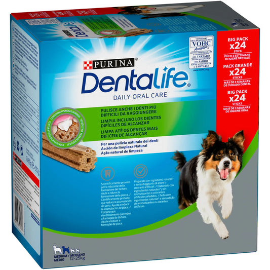 Dentalife Dog Medium 24 Sticks al mejor precio -Todoanimal.es