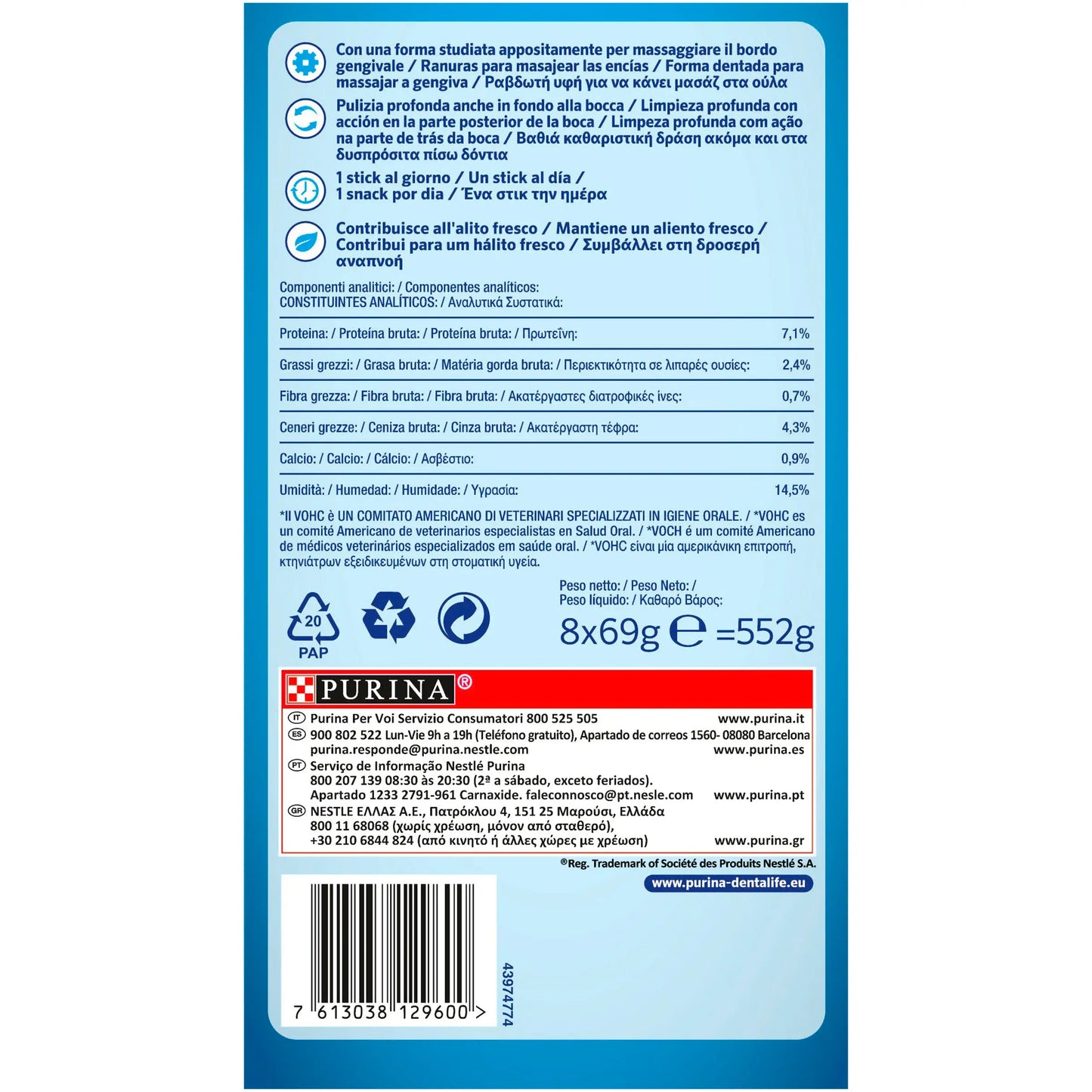 Dentalife Dog Medium 24 Sticks al mejor precio -Todoanimal.es
