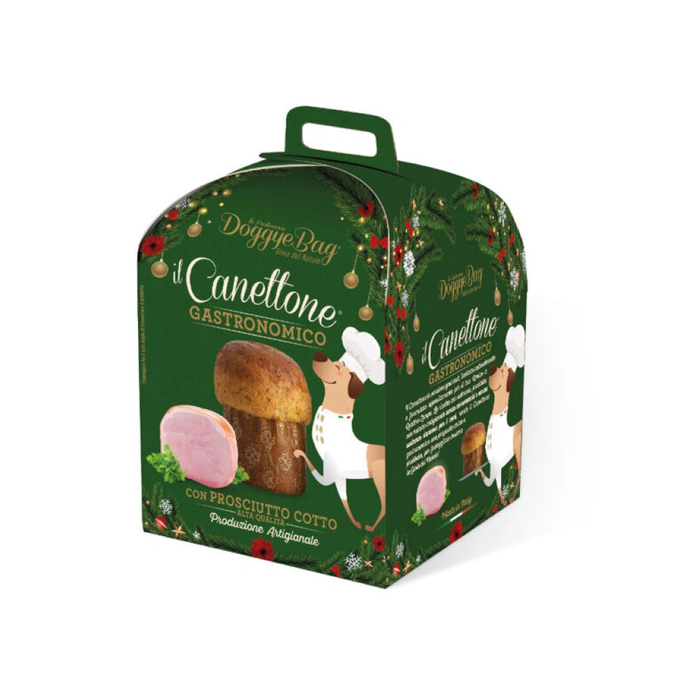 DoggyeBag Canettone Gourmet al Salmone Snack de Navidad para Perros 125g al mejor precio -Todoanimal.es