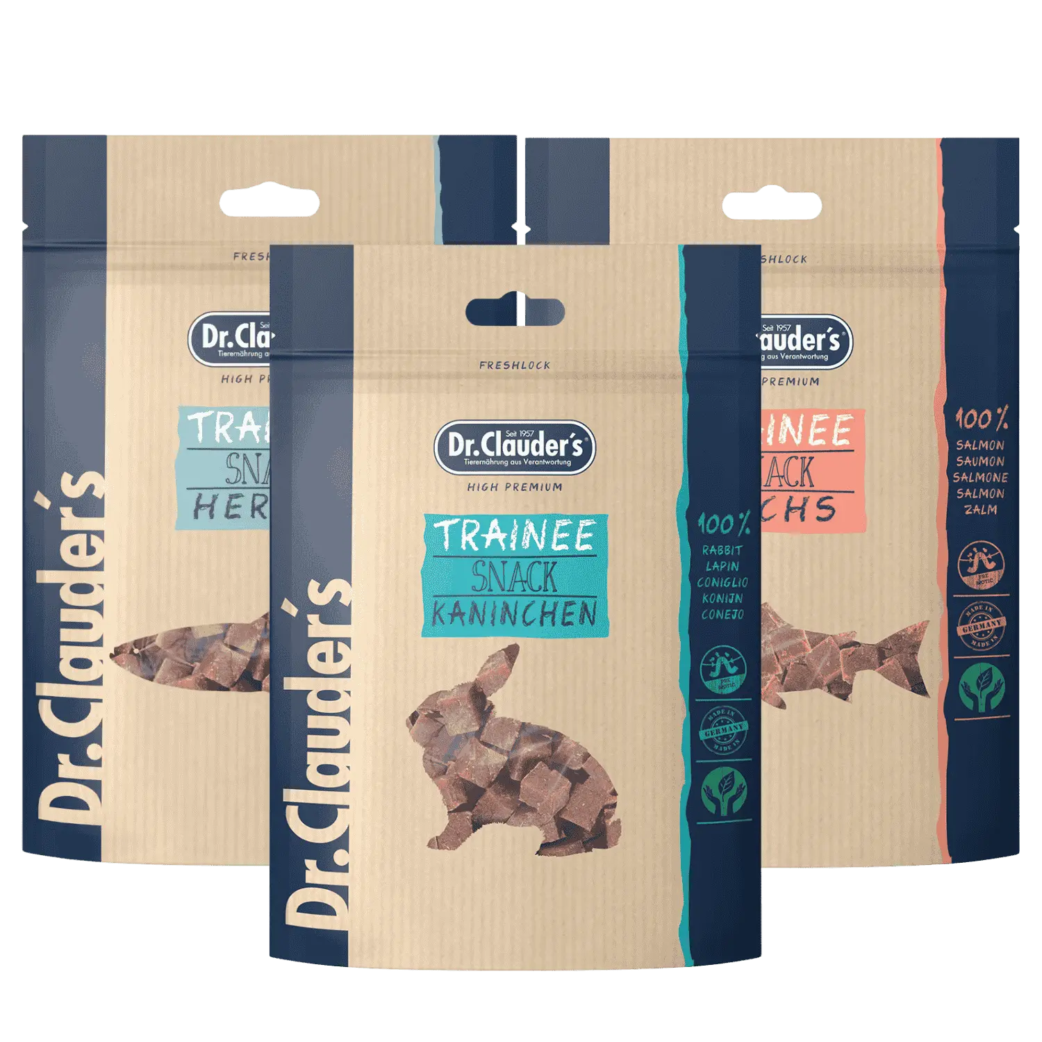 Dr. Clauder's Snacks Trainee para Perros 80gr al mejor precio -Todoanimal.es