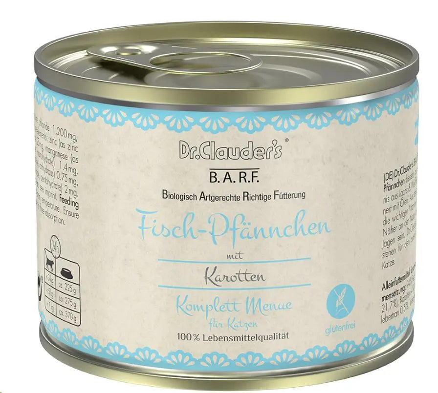 Dr.Clauder'S Barf Cat Complete Menu Pescado 200G - Precios Más Baratos - Todoanimal