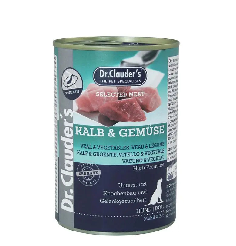 Dr.Clauder'S Dog Joint&Art Vacuno Y Verduras 400G Lata - Precios Más Baratos - Todoanimal