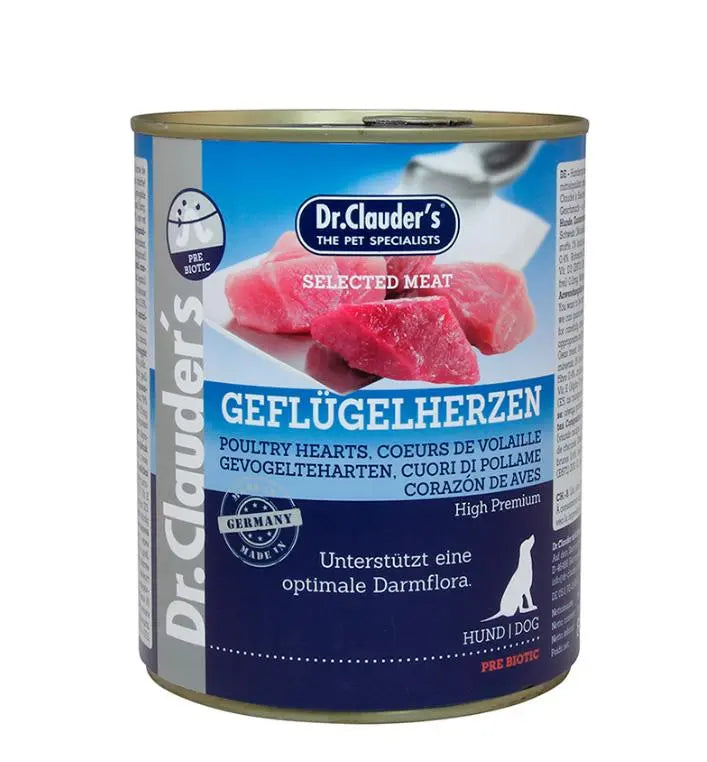 Dr.Clauder'S Dog Prebiotics Corazon Pollo 800G Lata - Precios Más Baratos - Todoanimal