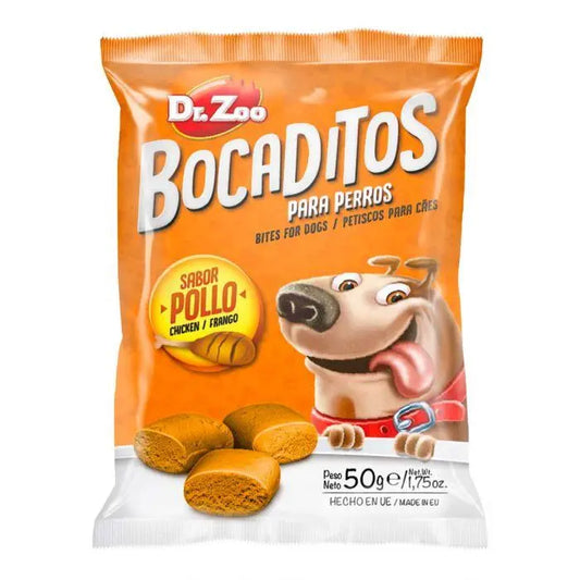 Dr.Zoo Bocaditos Pollo 50Gr