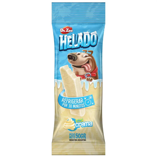 Dr.Zoo Snack Helado Crema 50 g al mejor precio -Todoanimal.es