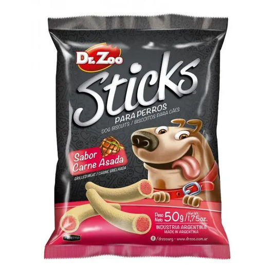 Dr.Zoo Sticks Carne Asada 50Gr