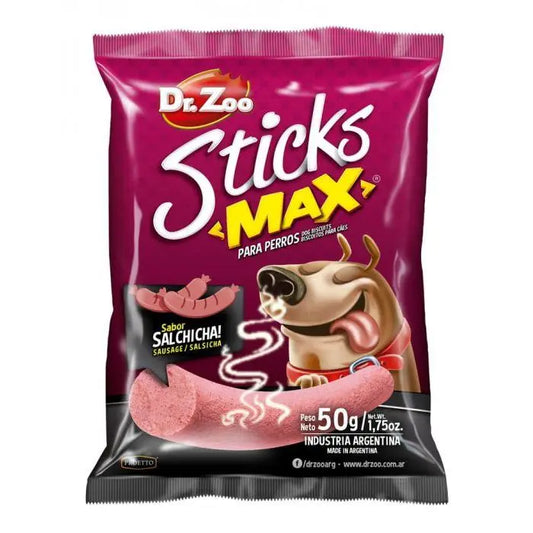 Dr.Zoo Sticks Max Salchicha 50Gr