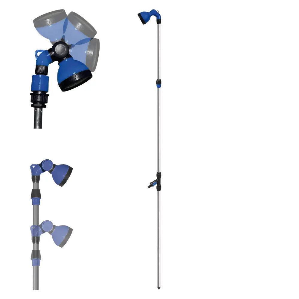 Ducha de Jardín Telescópica 1,30M A 2,10M con pincho al mejor precio -Todoanimal.es