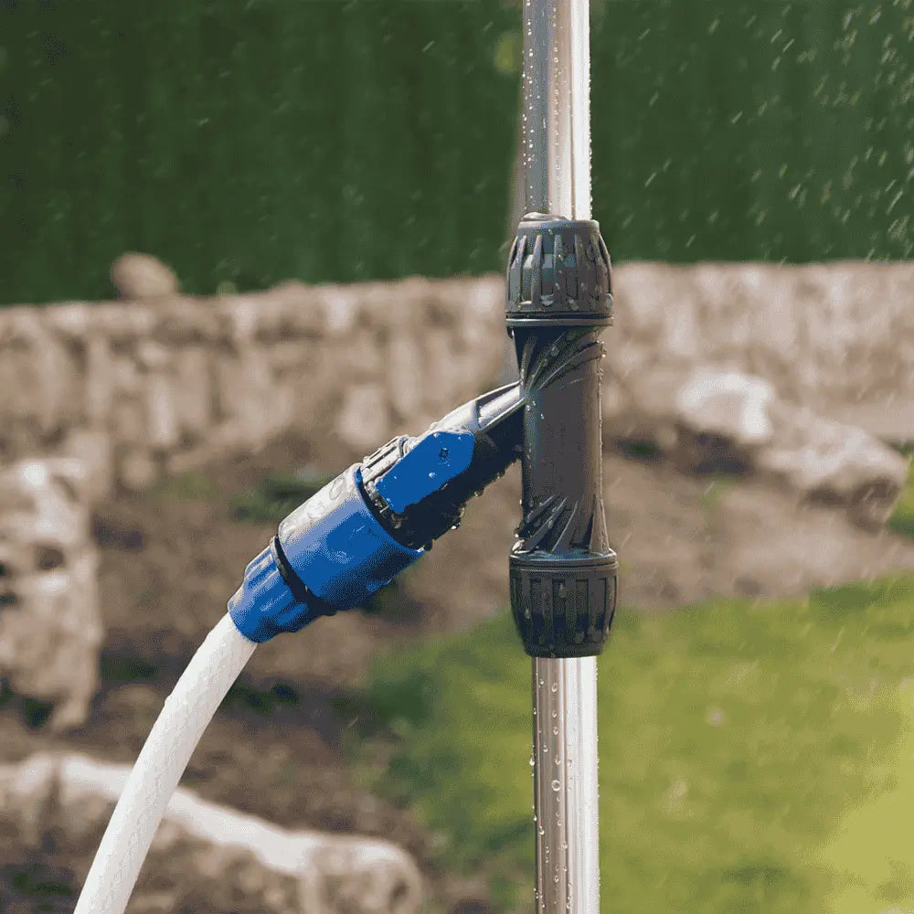 Ducha de Jardín Telescópica 1,30M A 2,10M con pincho al mejor precio -Todoanimal.es